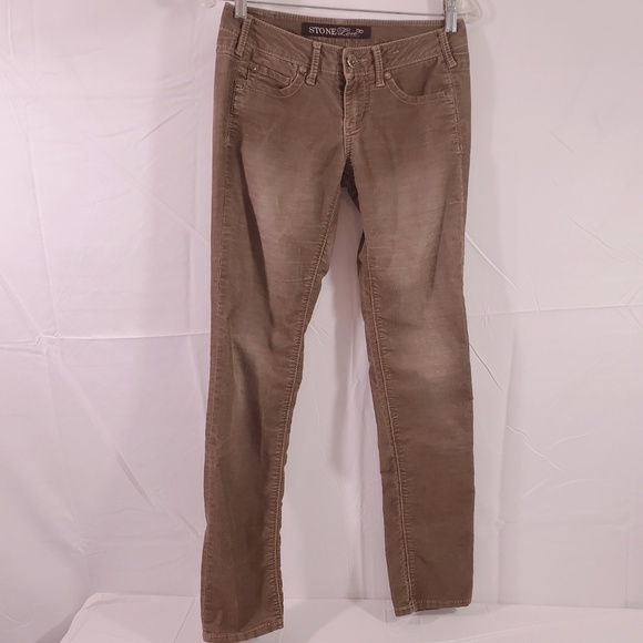 Stone Love Distress Corduroy Womens Pants - Picture 6 of 8